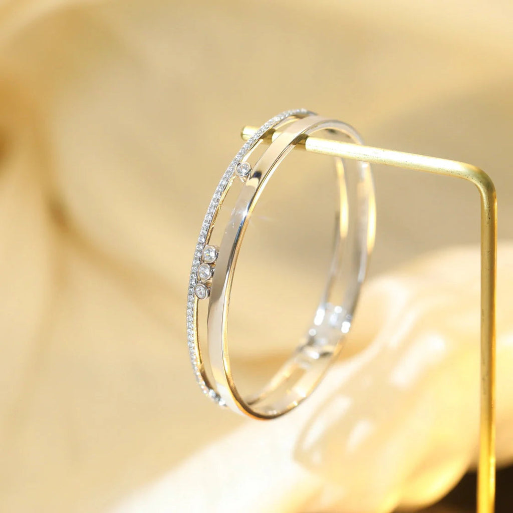 [Dream]Move Romane Diamond Bangle Bracelet