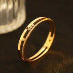 [Dream]Move Romane Diamond Bangle Bracelet