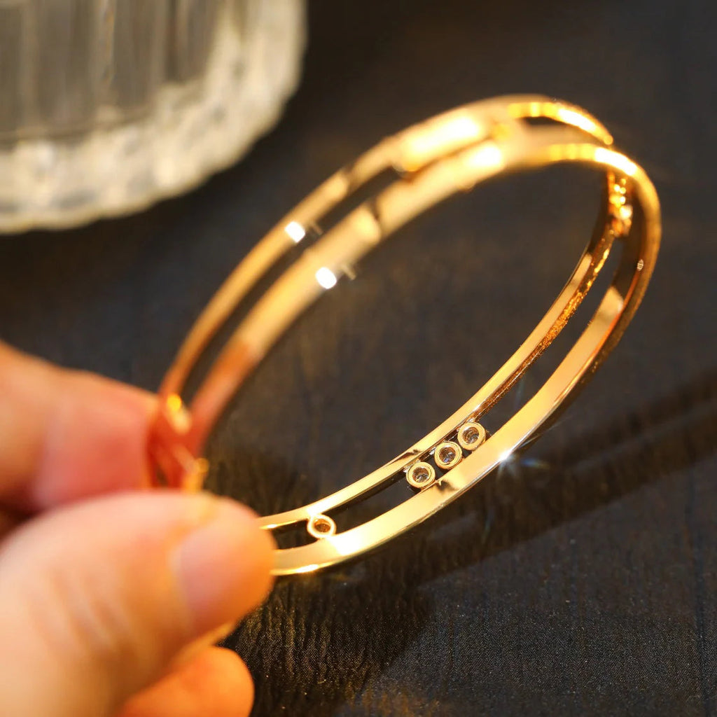 [Dream]Move Romane Diamond Bangle Bracelet