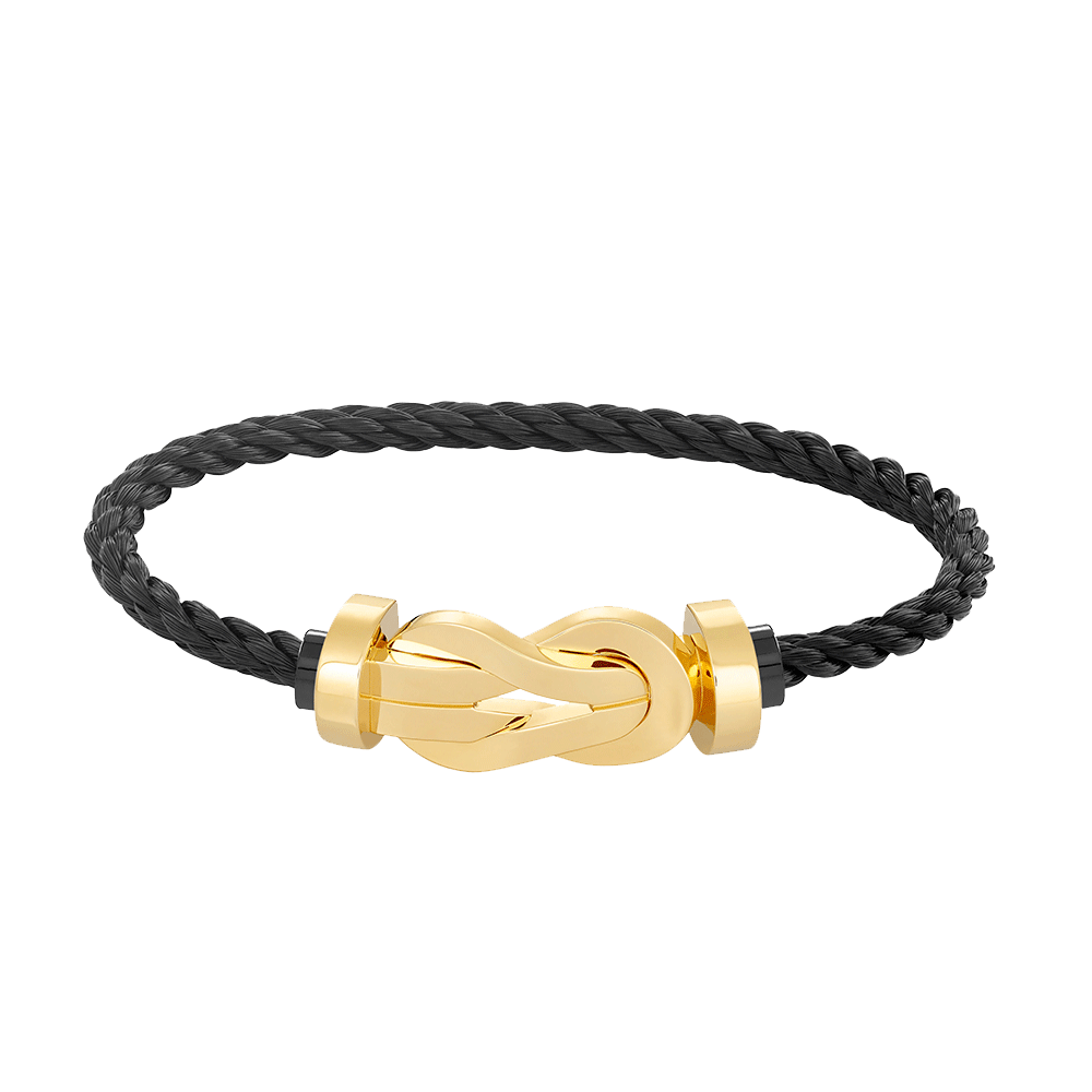 Dream CHANCE LARGE 8 FIGURE BUCKLE NO DIAMOND BRACELET GOLD