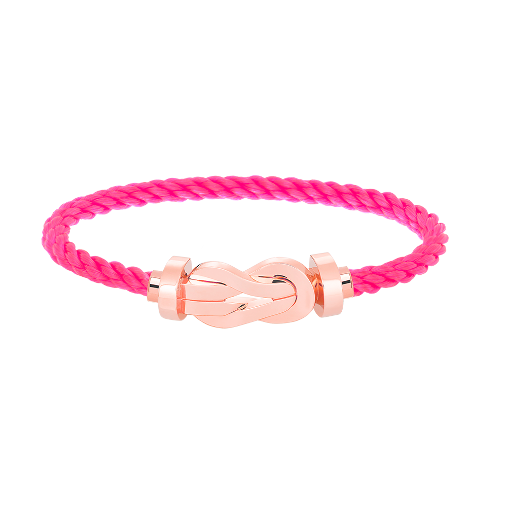Dream CHANCE LARGE 8 FIGURE BUCKLE NO DIAMOND BRACELET ROSE GOLD