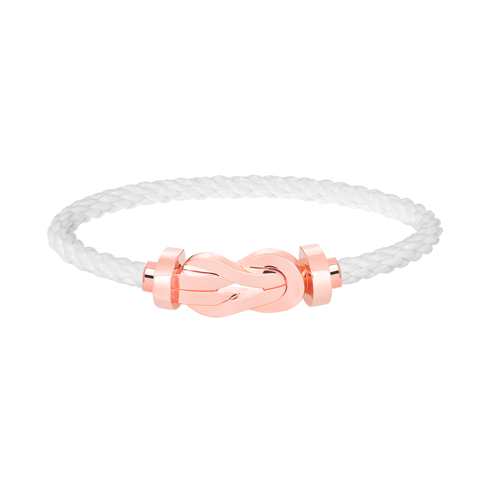 Dream CHANCE LARGE 8 FIGURE BUCKLE NO DIAMOND BRACELET ROSE GOLD