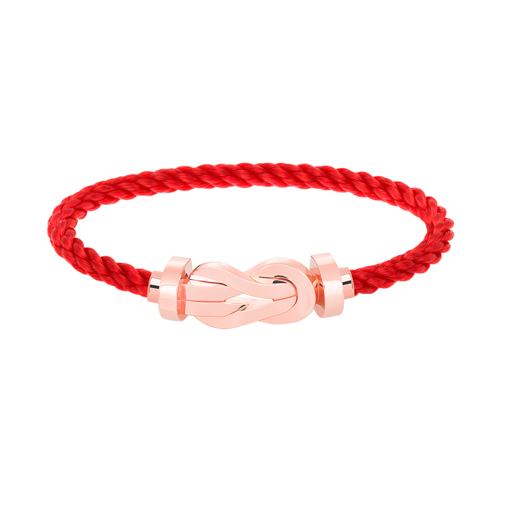 Dream CHANCE LARGE 8 FIGURE BUCKLE NO DIAMOND BRACELET ROSE GOLD