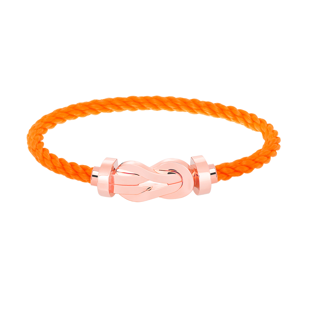 Dream CHANCE LARGE 8 FIGURE BUCKLE NO DIAMOND BRACELET ROSE GOLD