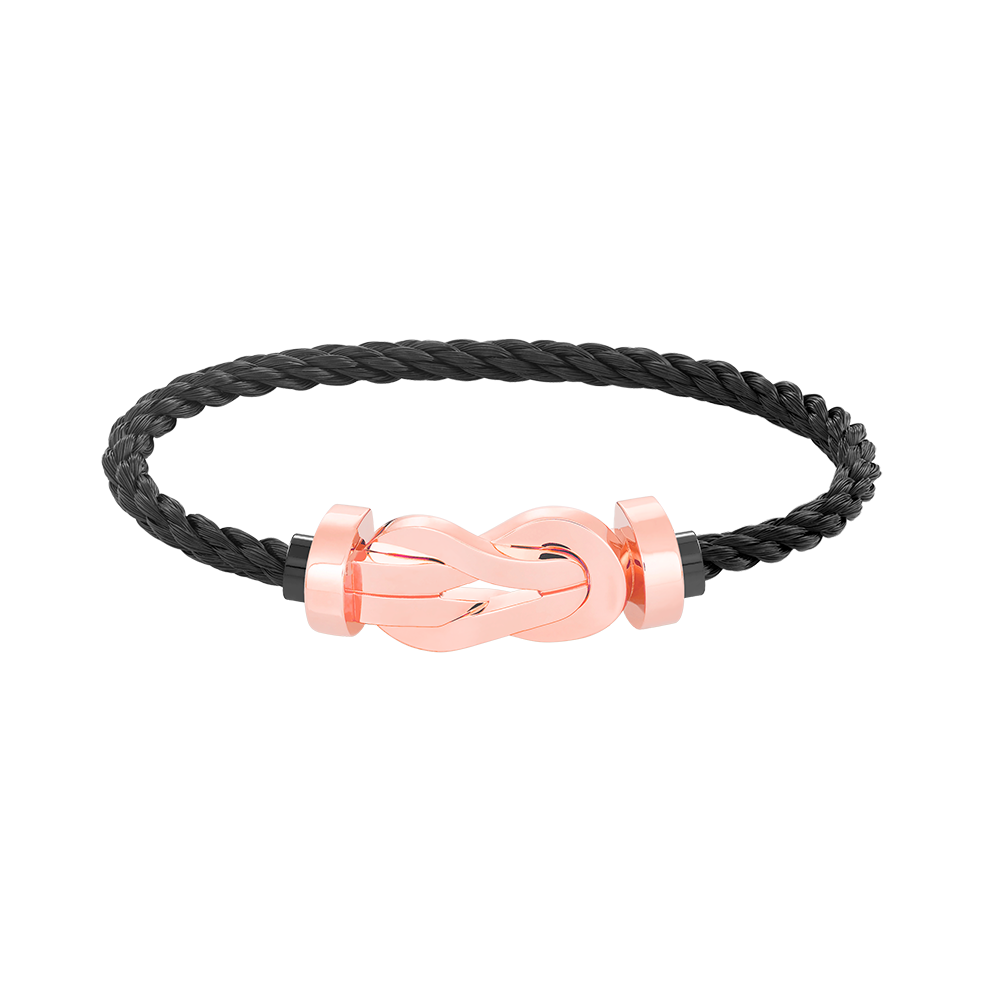 Dream CHANCE LARGE 8 FIGURE BUCKLE NO DIAMOND BRACELET ROSE GOLD