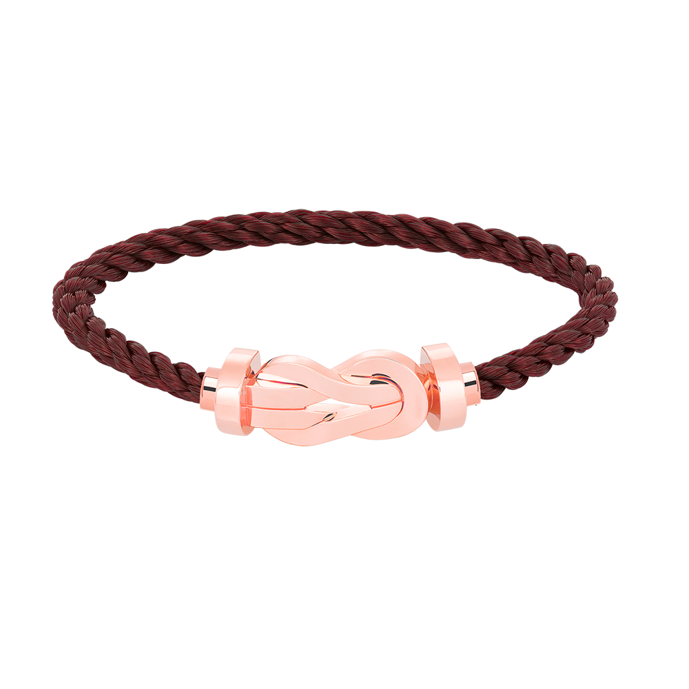 Dream CHANCE LARGE 8 FIGURE BUCKLE NO DIAMOND BRACELET ROSE GOLD