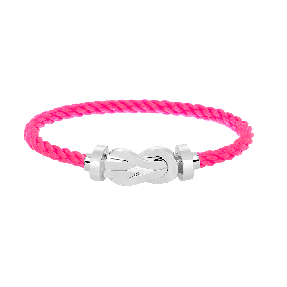 Dream CHANCE LARGE 8 FIGURE BUCKLE NO DIAMOND BRACELET SILVER
