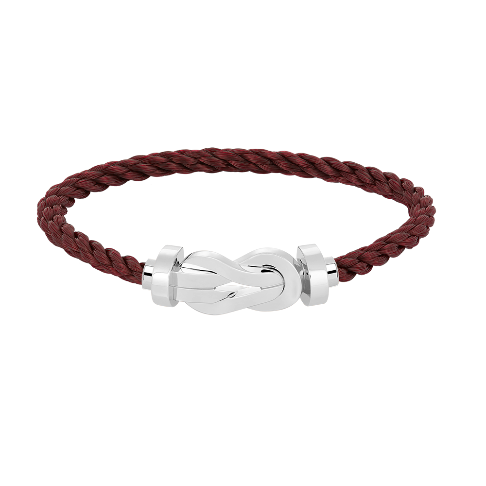 Dream CHANCE LARGE 8 FIGURE BUCKLE NO DIAMOND BRACELET SILVER