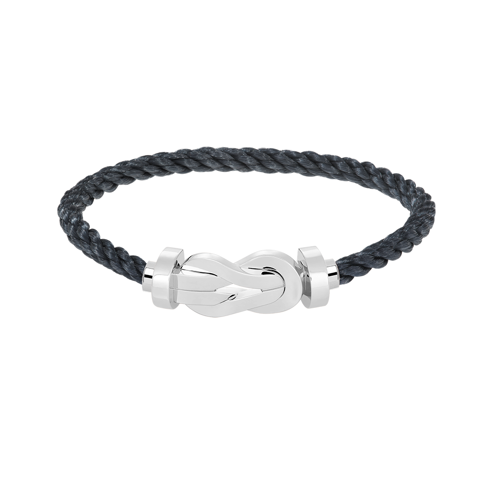 Dream CHANCE LARGE 8 FIGURE BUCKLE NO DIAMOND BRACELET SILVER
