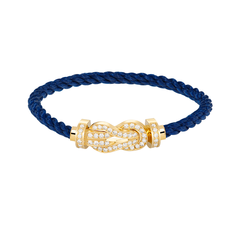 Dream CHANCE LARGE 8 FIGURE BUCKLE FULLDIAMOND BRACELET GOLD