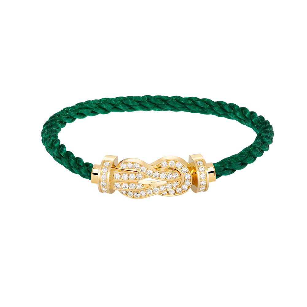Dream CHANCE LARGE 8 FIGURE BUCKLE FULLDIAMOND BRACELET GOLD