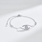 [Dream] Lucky-Eye-Armband mit Pavé-Diamanten
