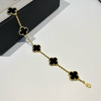 [Dream ]New CLOVER 5 MOTIF ONYXS BRACELET COLLECTION