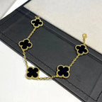 [Dream ]New CLOVER 5 MOTIF ONYXS BRACELET COLLECTION