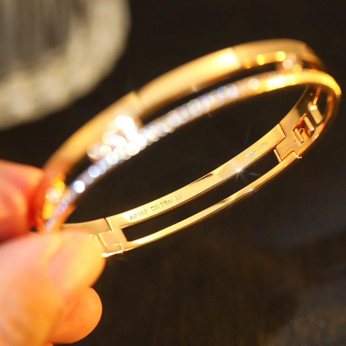[Dream]Move Romane Diamond Bangle Bracelet