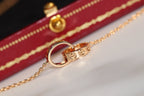 DREAM LOVE HALSKETTE ROSÉGOLD UND SILBER