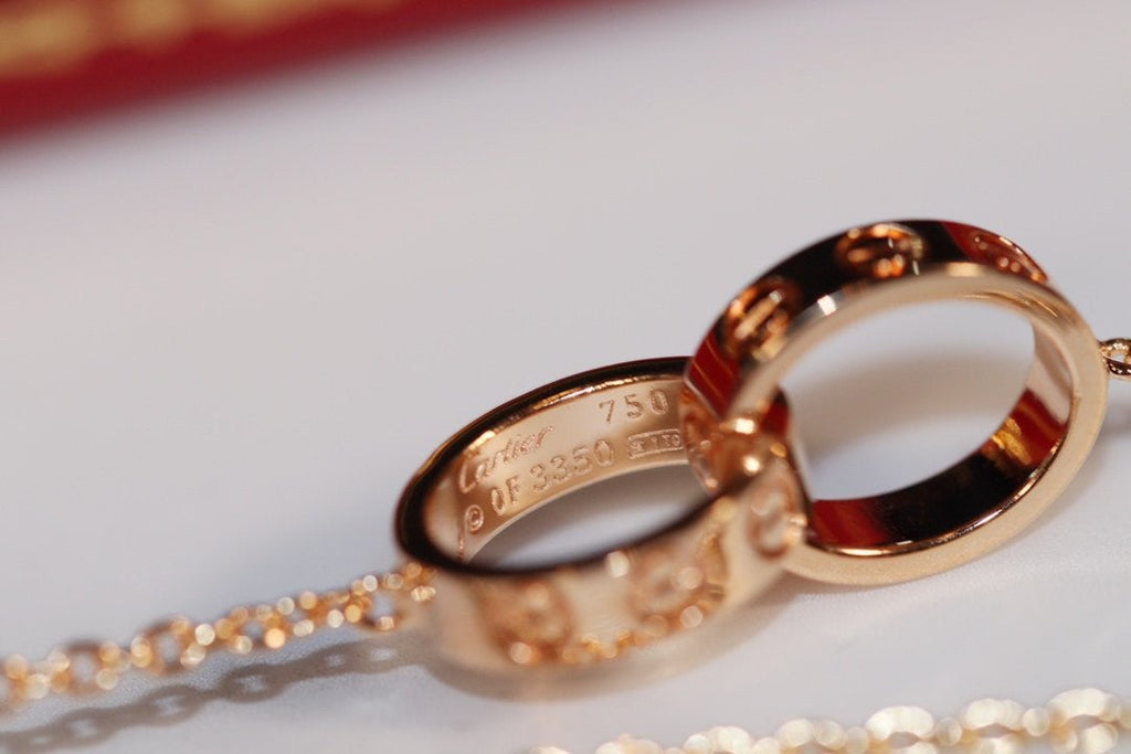 DREAM LOVE HALSKETTE ROSÉGOLD UND SILBER