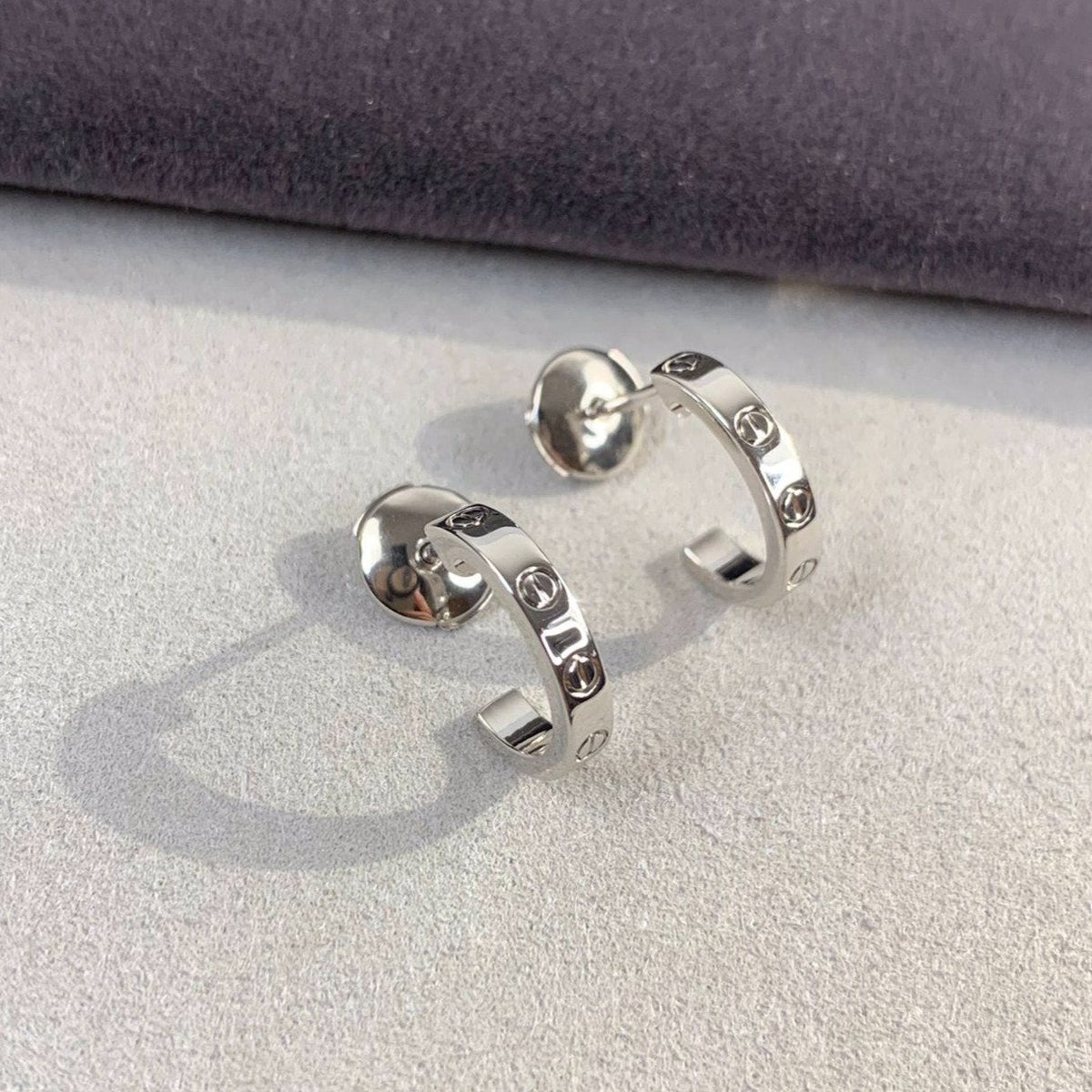 Dream LOVE ピアス 2.65MM シルバー