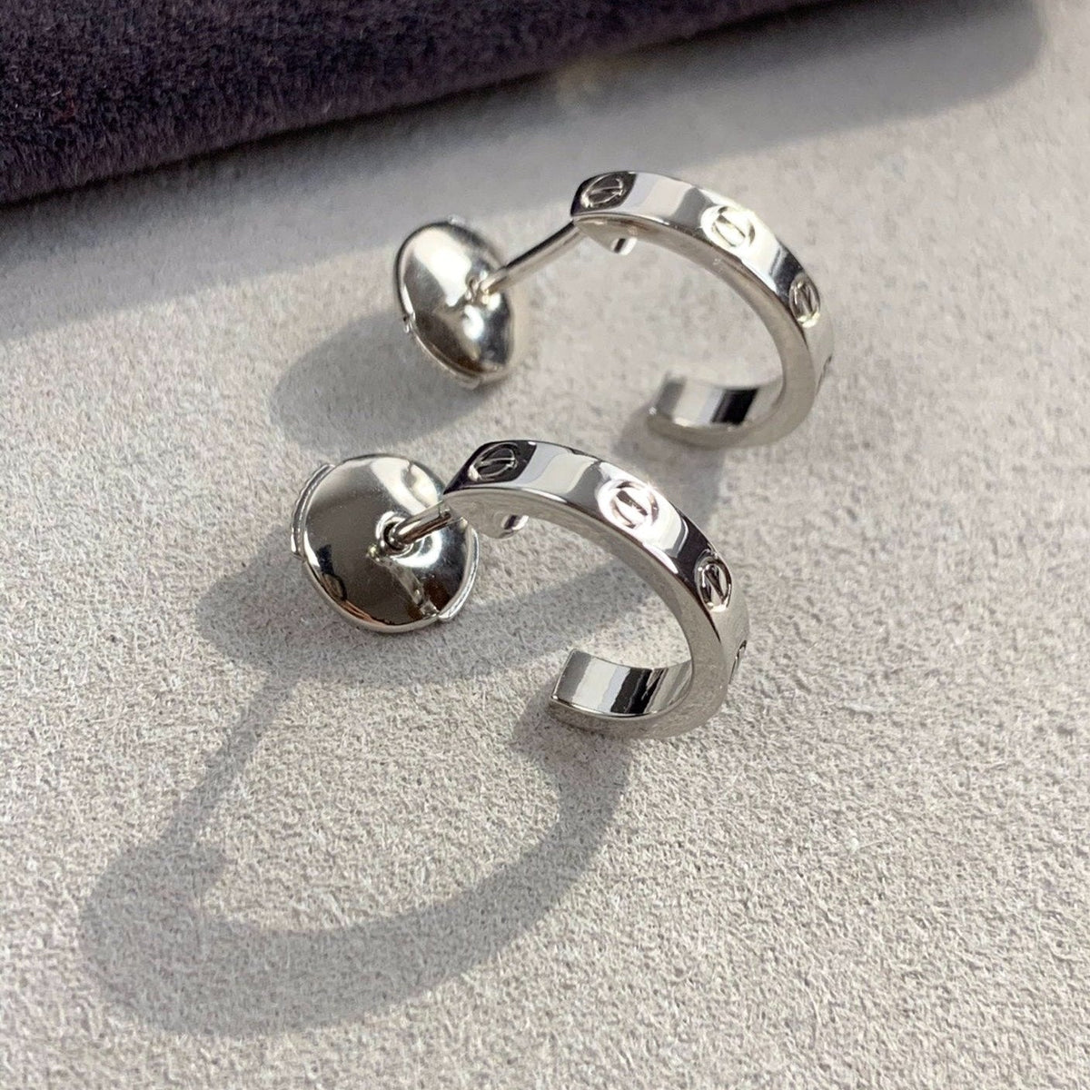 Dream LOVE ピアス 2.65MM シルバー