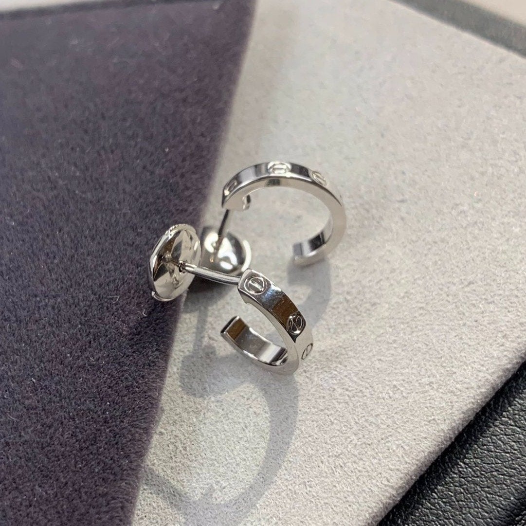 Dream LOVE ピアス 2.65MM シルバー