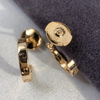 Dream LOVE EARRINGS 2.65MM PINK GOLD