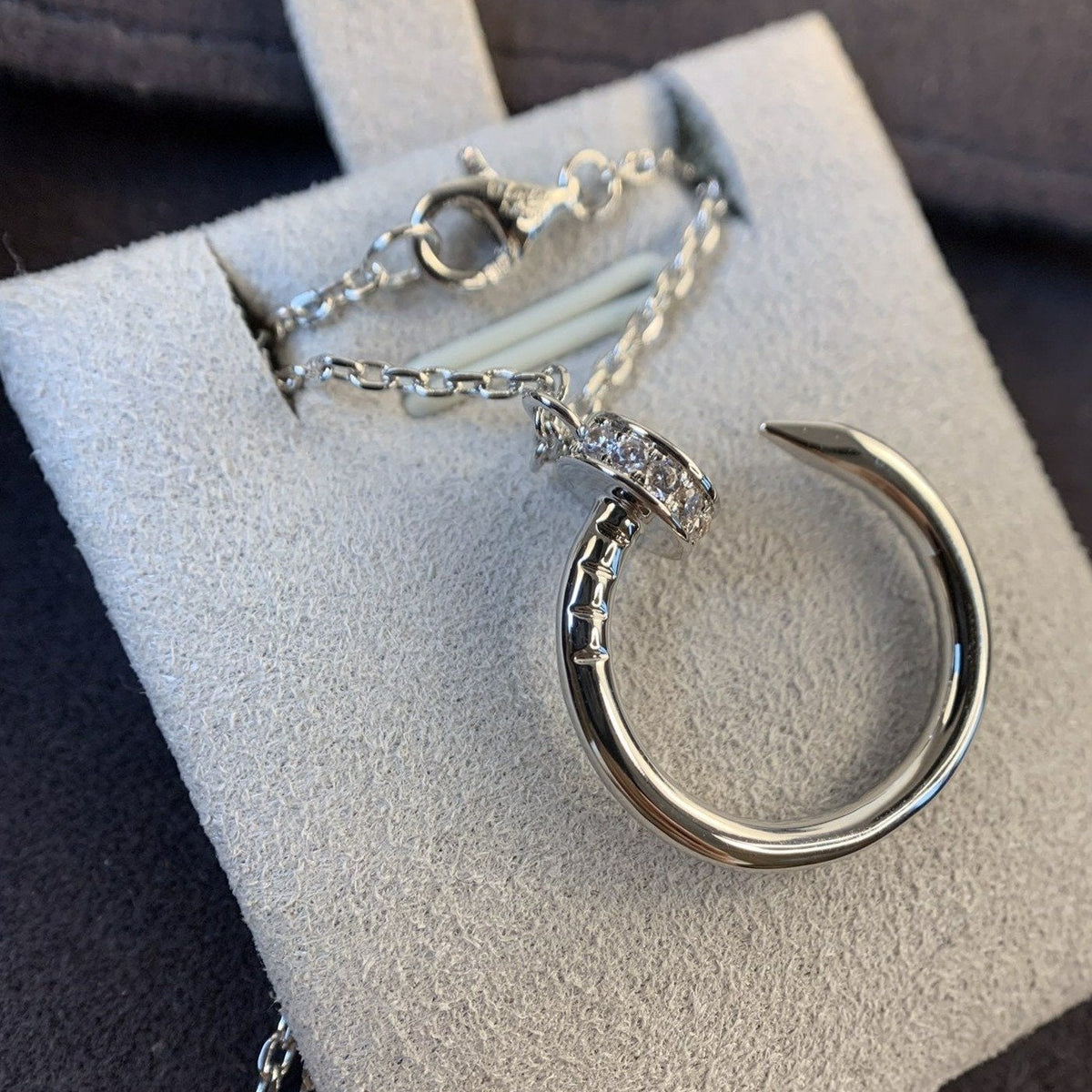 DREAM JUSTE HALSKETTE SILBER DIAMANTEN