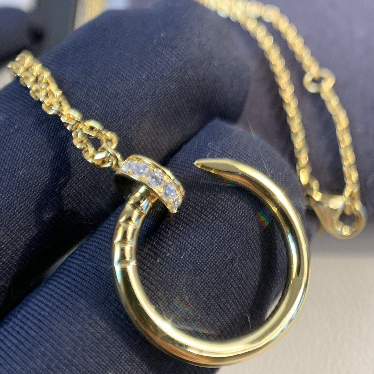 Dream JUSTE NECKLACE GOLD DIAMONDS