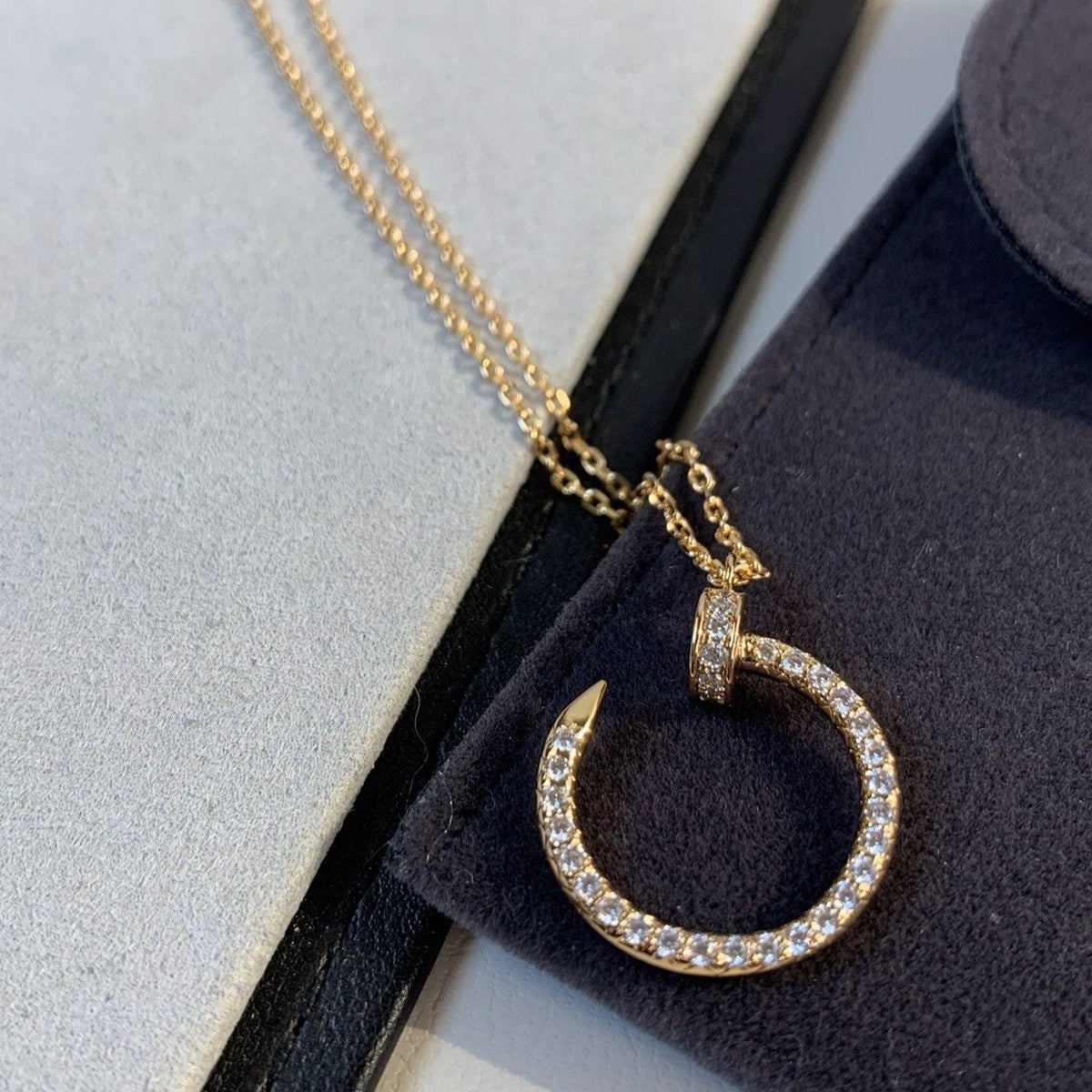 DREAM JUSTE HALSKETTE ROSÉGOLD DIAMANTEN
