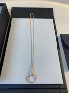 Dream JUSTE NECKLACE PINK GOLD DIAMONDS