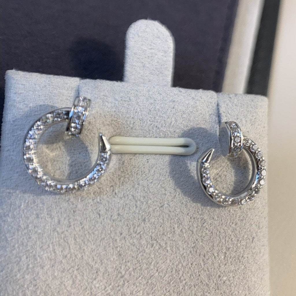 Dream JUSTE EARRINGS SILVER DIAMONDS