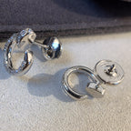 Dream JUSTE EARRINGS SILVER DIAMONDS