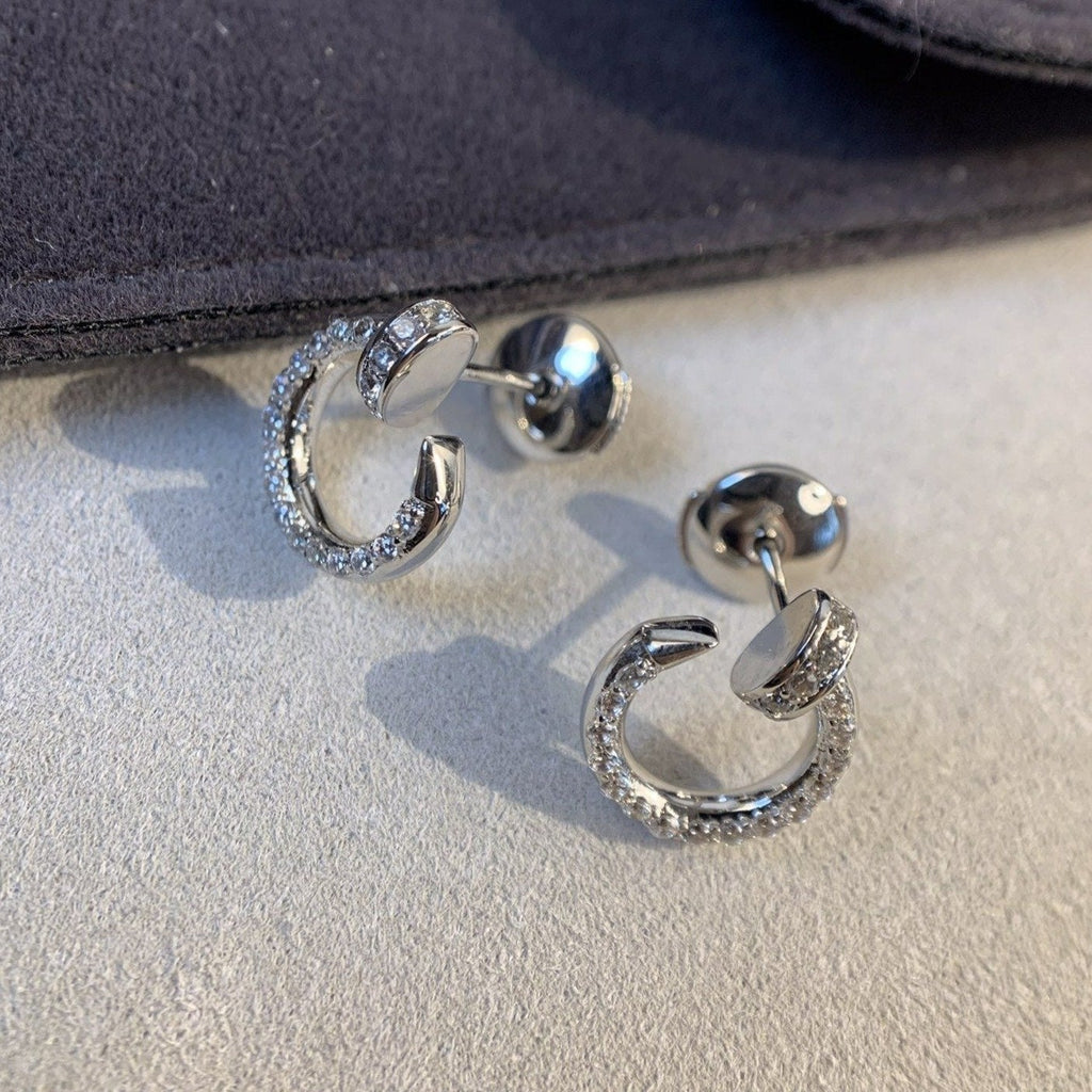 Dream JUSTE EARRINGS SILVER DIAMONDS