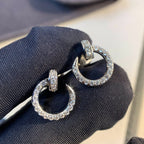 Dream JUSTE EARRINGS SILVER DIAMONDS