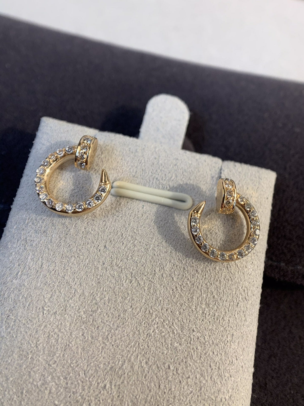 Dream JUSTE EARRINGS GOLD DIAMONDS