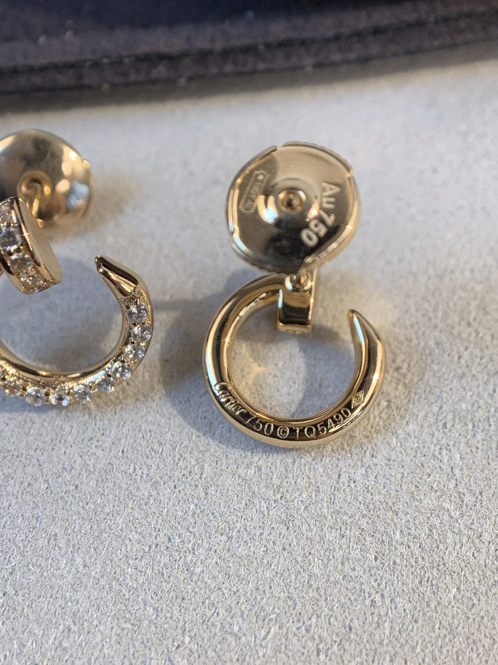 Dream JUSTE EARRINGS GOLD DIAMONDS