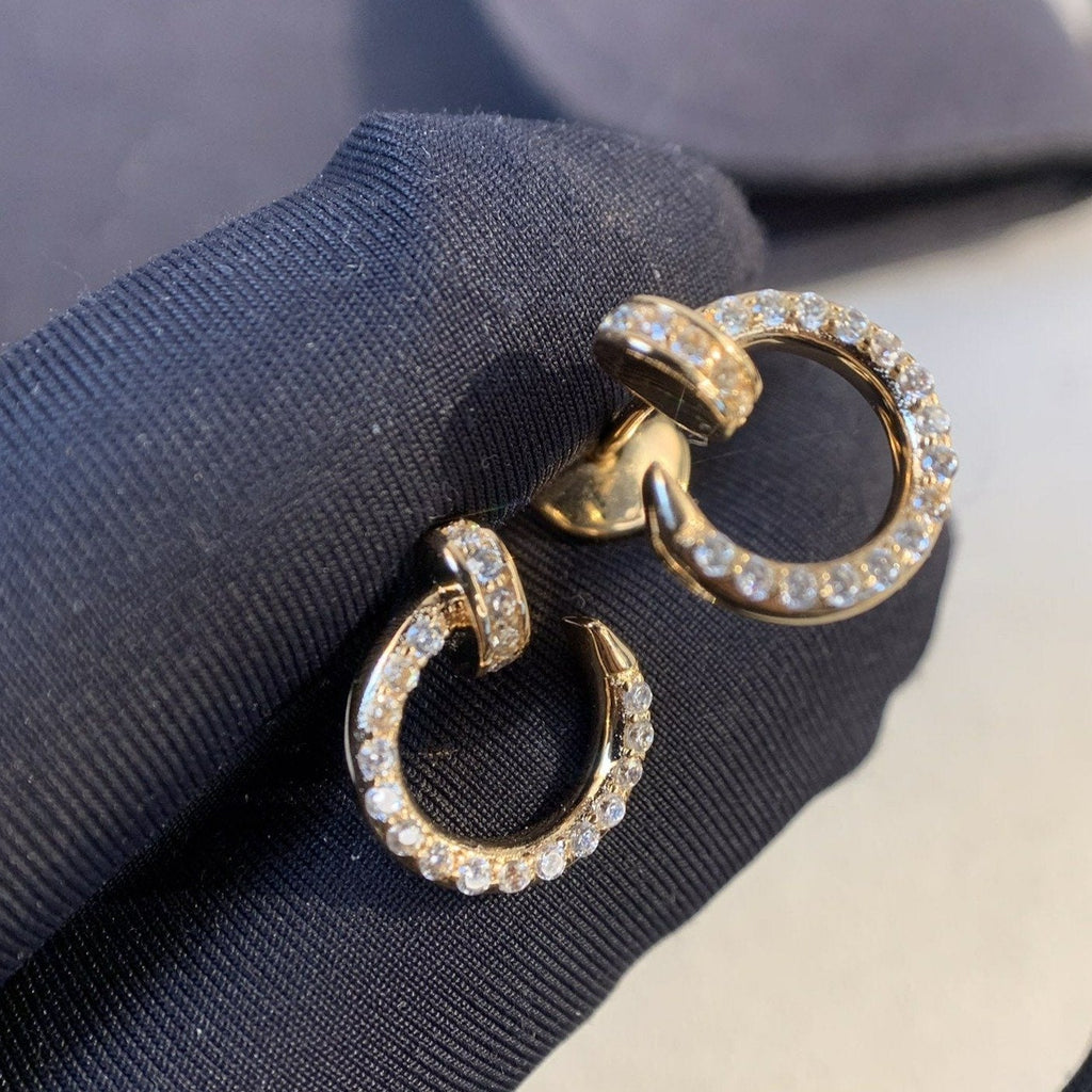 Dream JUSTE EARRINGS GOLD DIAMONDS