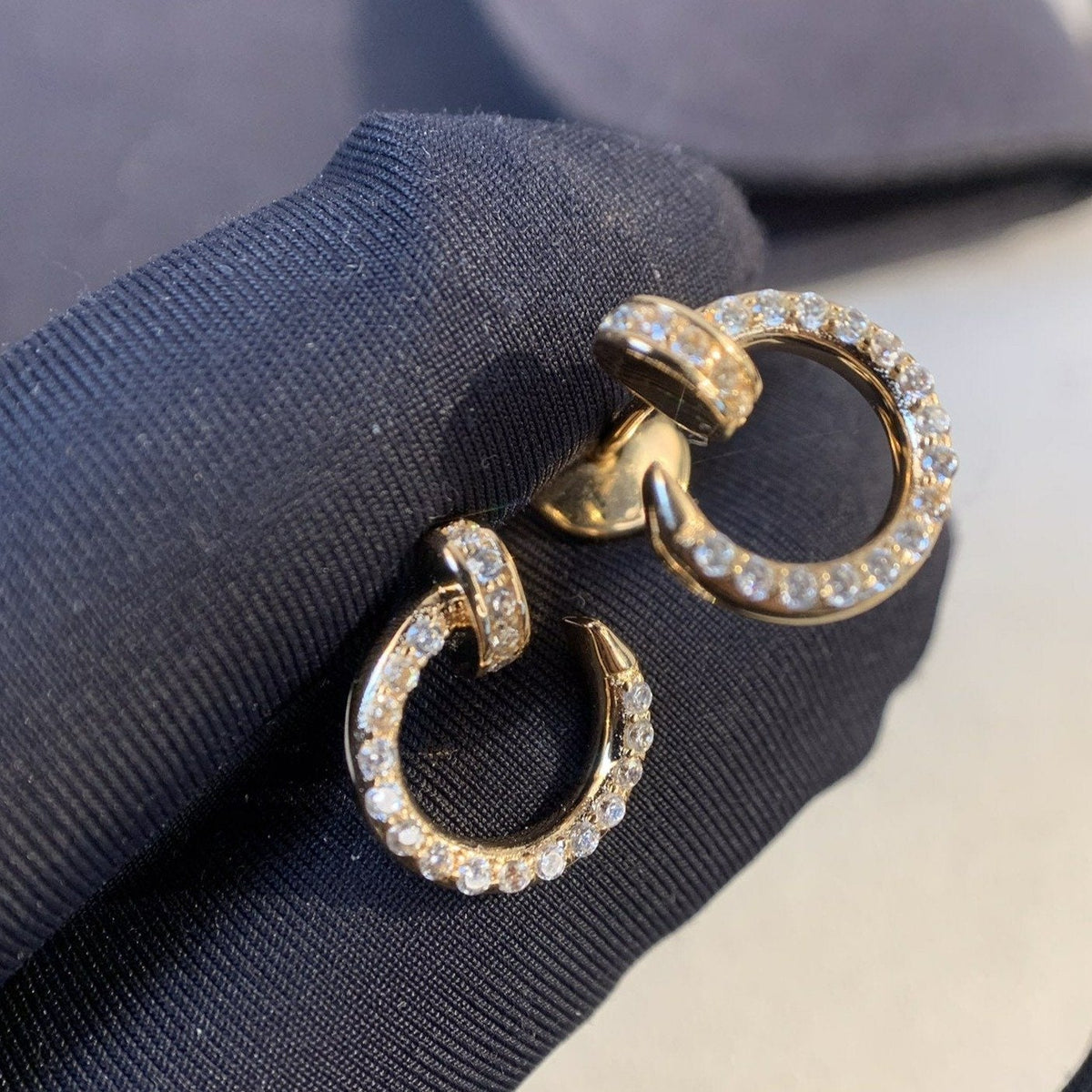 Dream JUSTE EARRINGS GOLD DIAMONDS