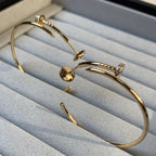 Dream JUSTE EARRINGS GOLD DIAMONDS 1.8MM