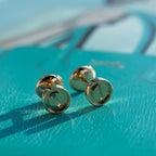 Dream LOVE EARRINGS PINK GOLD 10MM