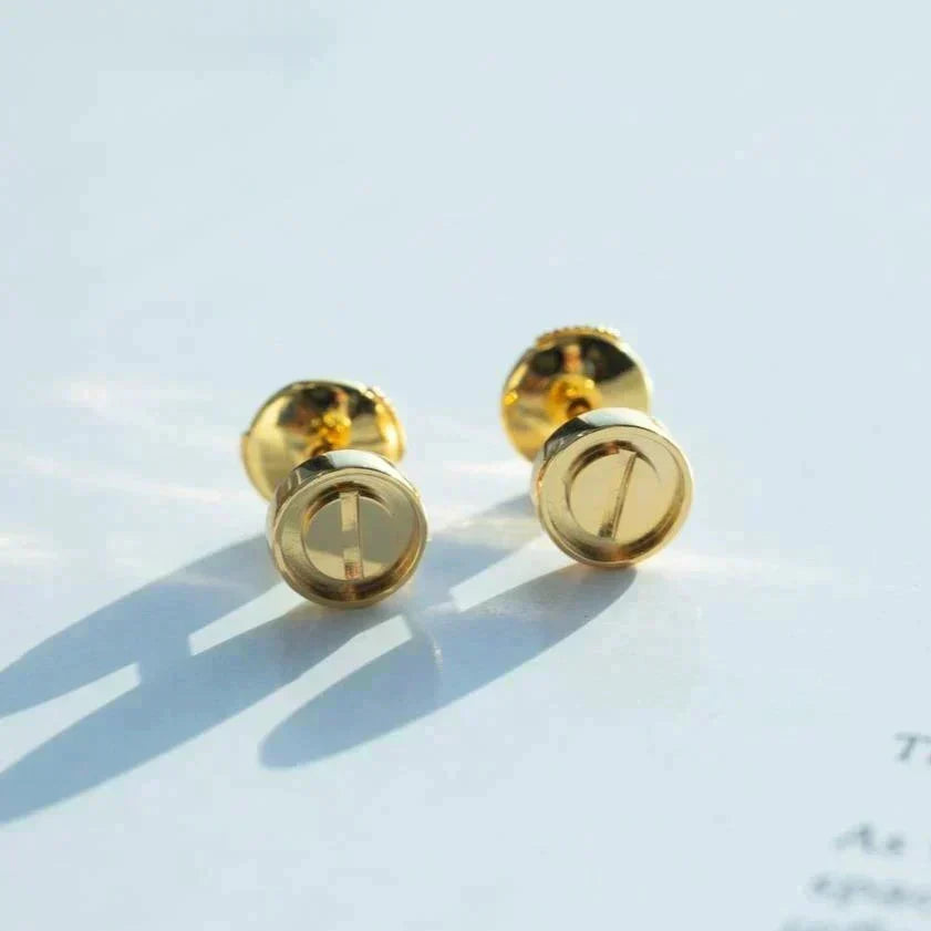 Dream LOVE EARRINGS GOLD 10MM