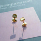 Dream LOVE EARRINGS GOLD 10MM
