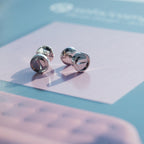 Dream LOVE EARRINGS SILVER 10MM