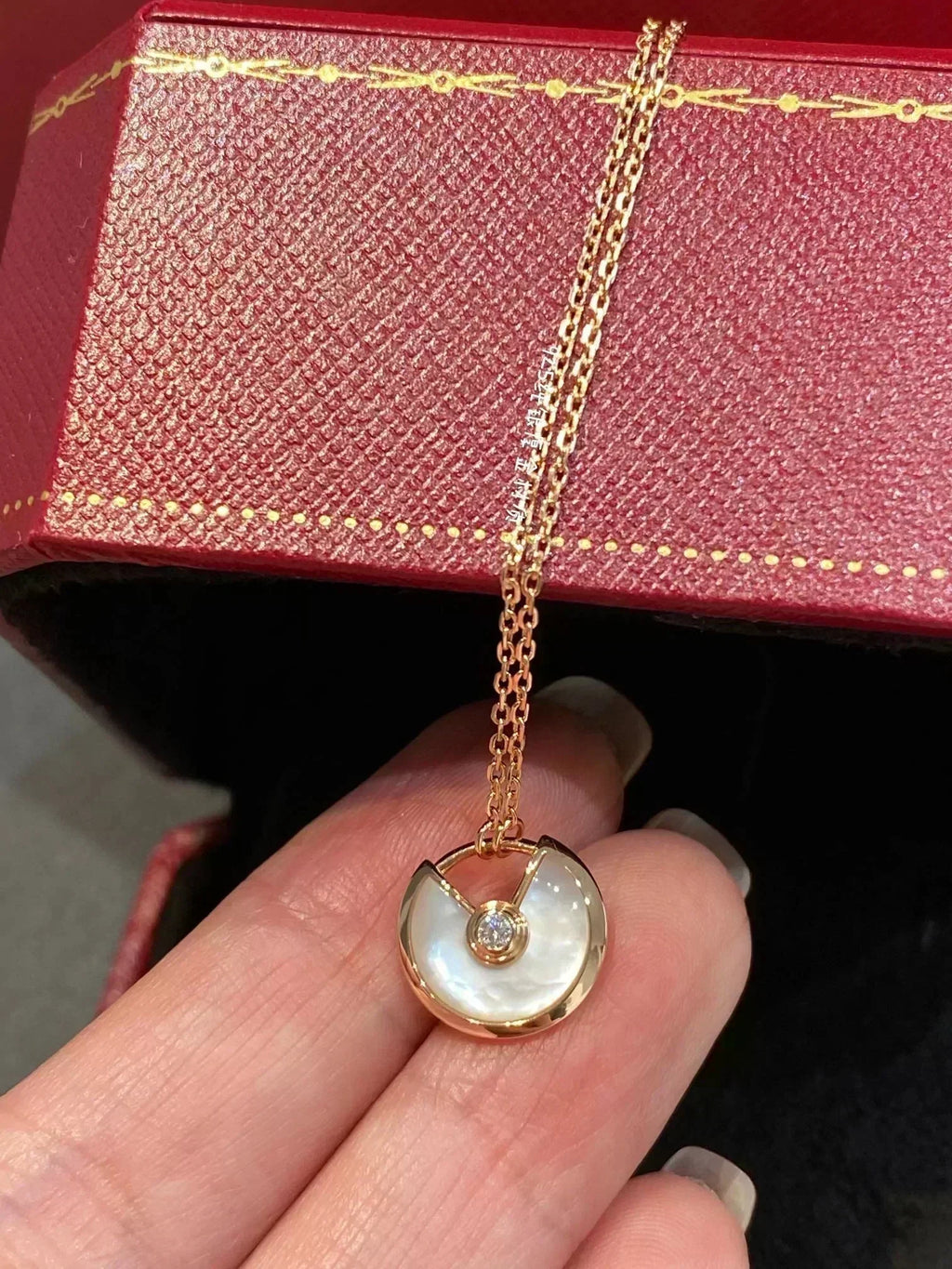 Dream AMULETTE ROSE GOLD MOP NECKLACE