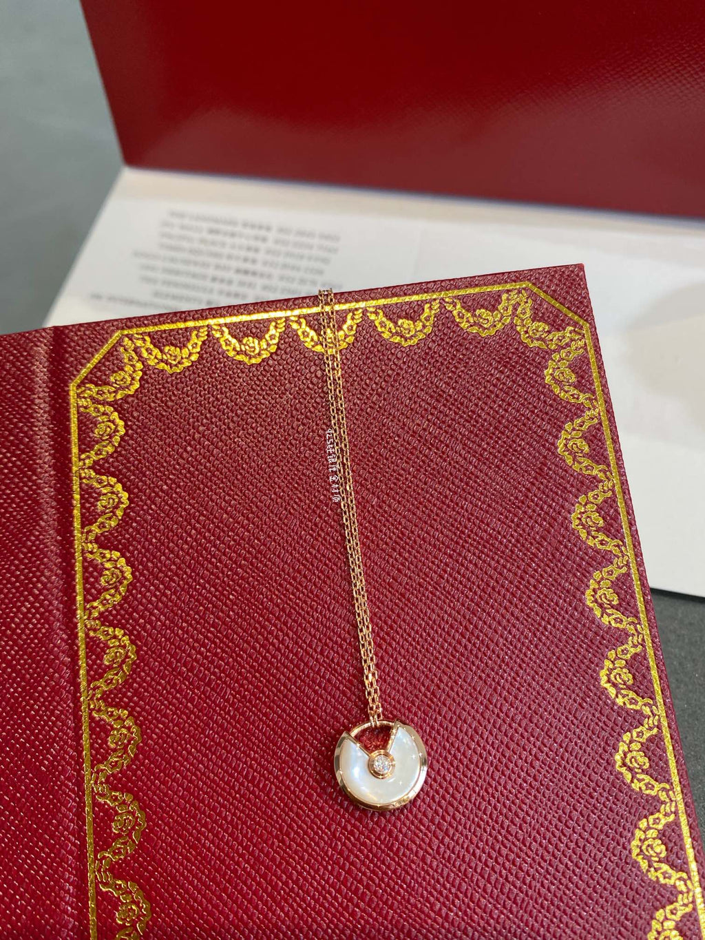 Dream AMULETTE ROSE GOLD MOP NECKLACE