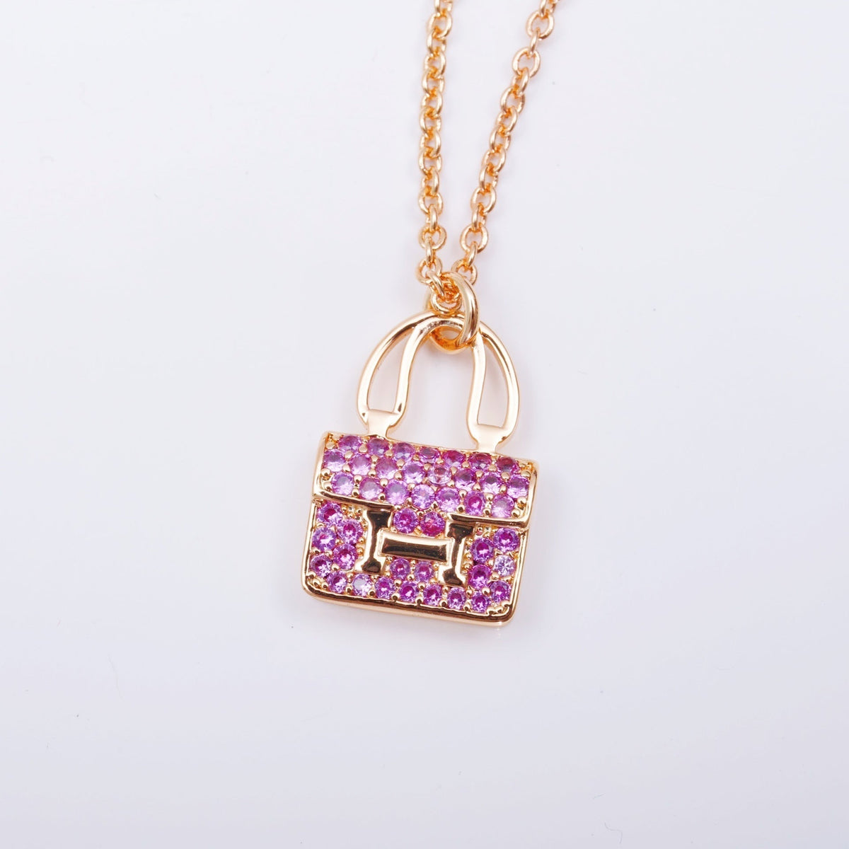 Dream CONSTANCE PEDANT PURPLE DIAMOND NECKLACE