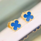 Dream CLOVER MINI 9.5MM TURQUOISE EARRINGS