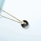 Dream AMULETTE GOLD CARNELIAN ONYX NECKLACE