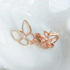 Dream BUTTERFLY MOP DIAMOND EARRINGS