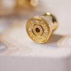 Dream MINI POP H GOLD EARRINGS GREY