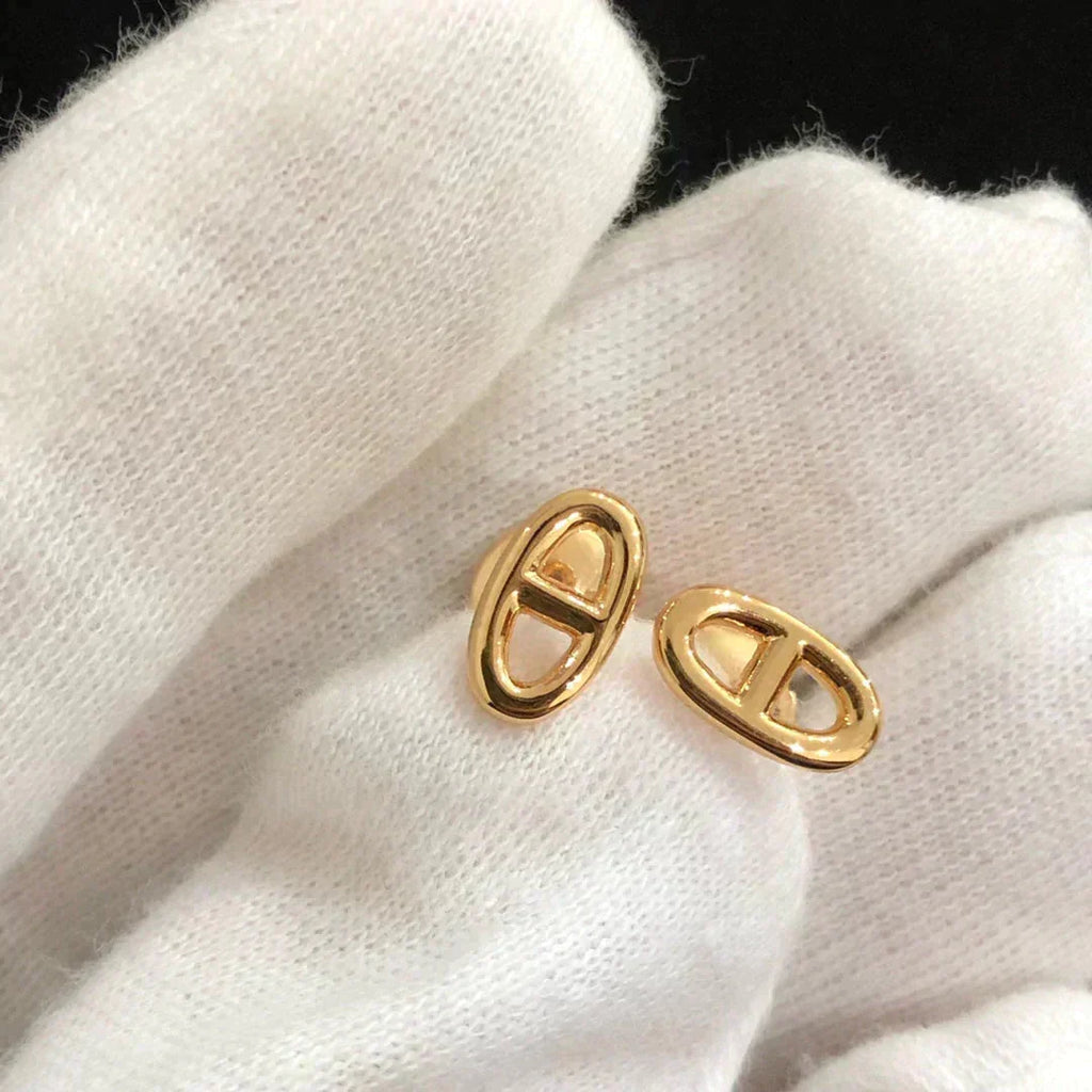 Dream CHAINE SMALL EARRINGS GOLD AND SILVER